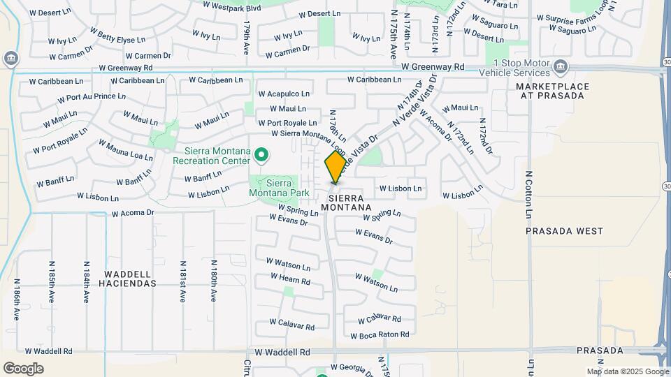 14714 N 176th Ln Map and Location Details