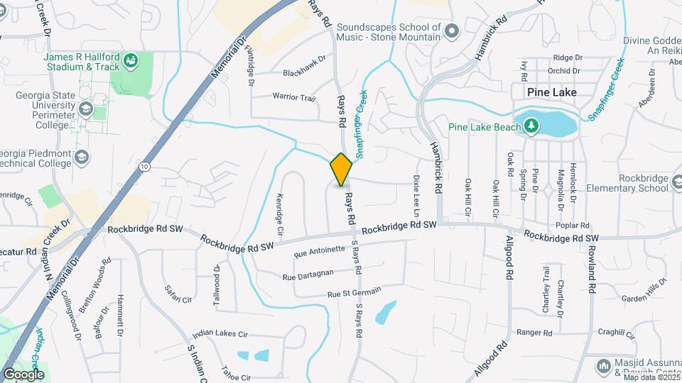 428 Rays Rd Map and Location Details