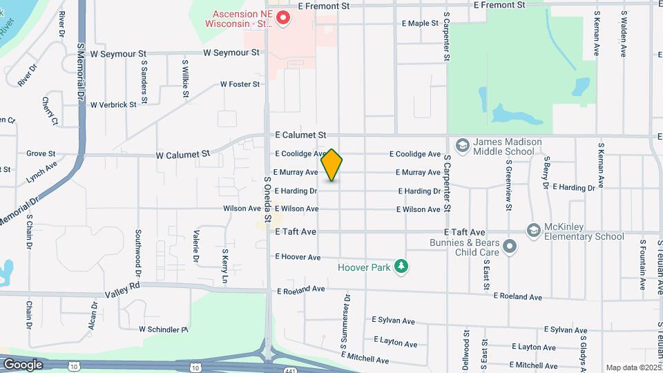 320 E Harding Dr Map and Location Details