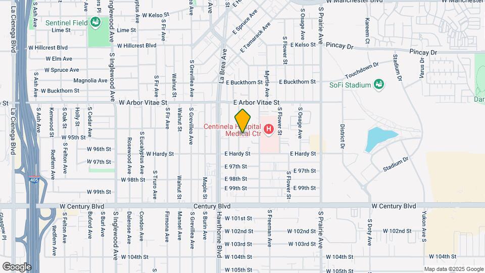 1022 Larch St Mapa y Detalles de la Ubicación