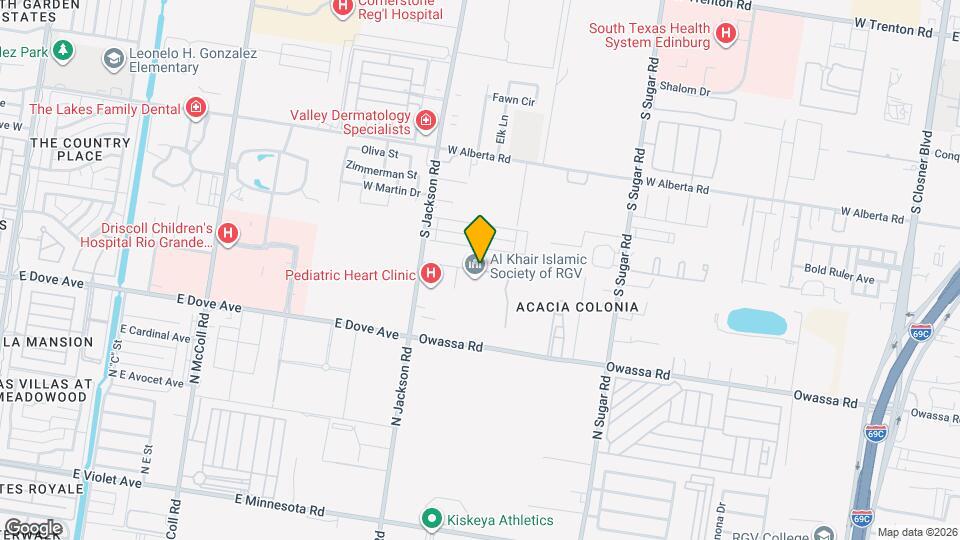 2113 Elsham Ave Mapa y Detalles de la Ubicación