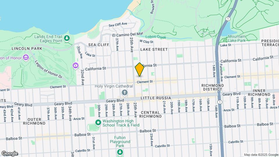 375 24th Ave Map and Location Details