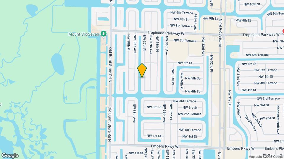 426 NW 37th Pl Map and Location Details