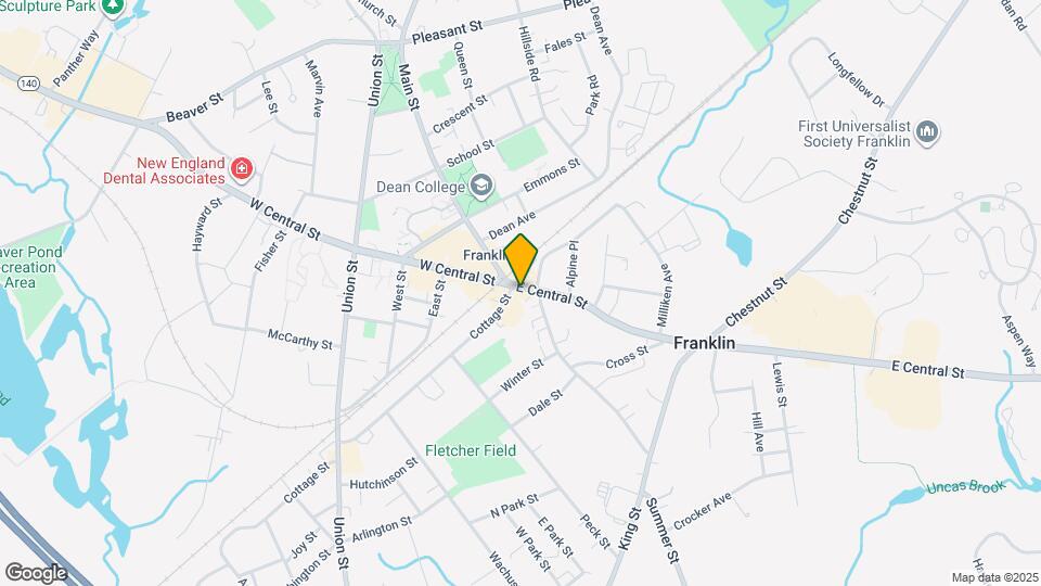 18 E Central St Map and Location Details