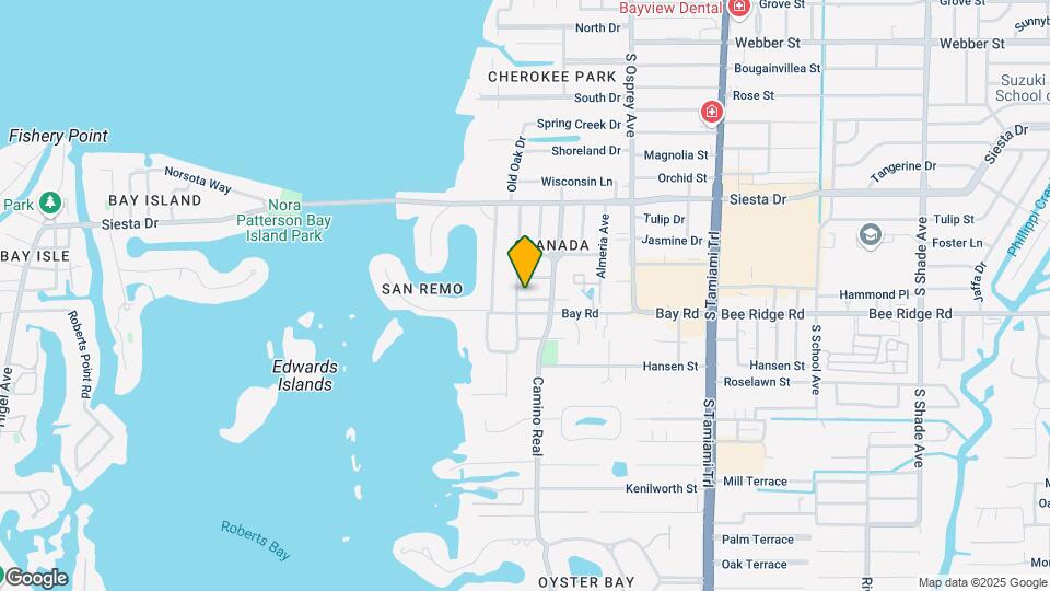 1631 Bonita Ln Mapa y Detalles de la Ubicación