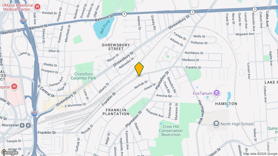 592 Franklin St, Unit 2 Map and Location Details
