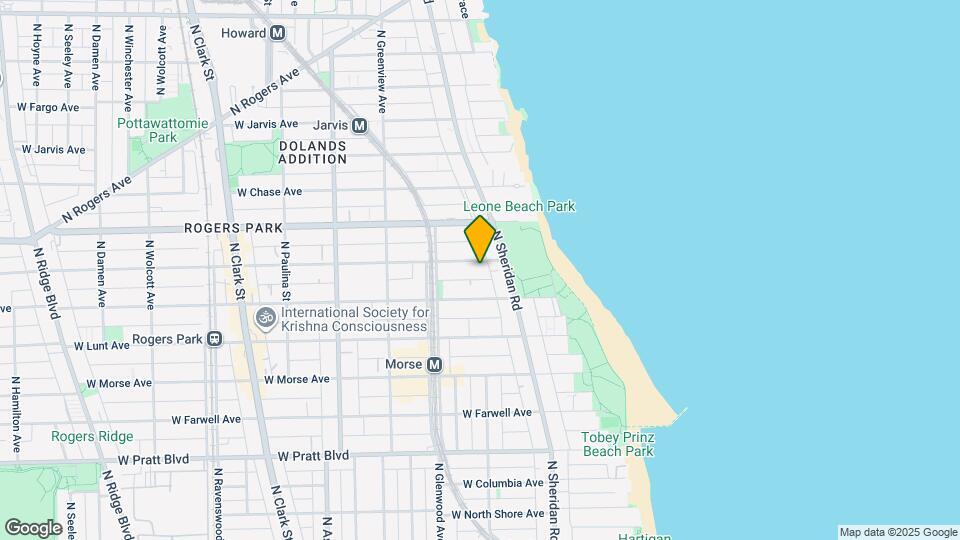 1319.5 W Estes Ave Mapa y Detalles de la Ubicación