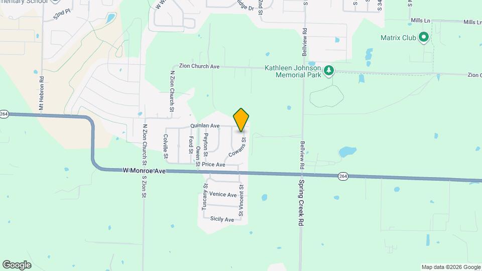 212 Cowans St Mapa y Detalles de la Ubicación