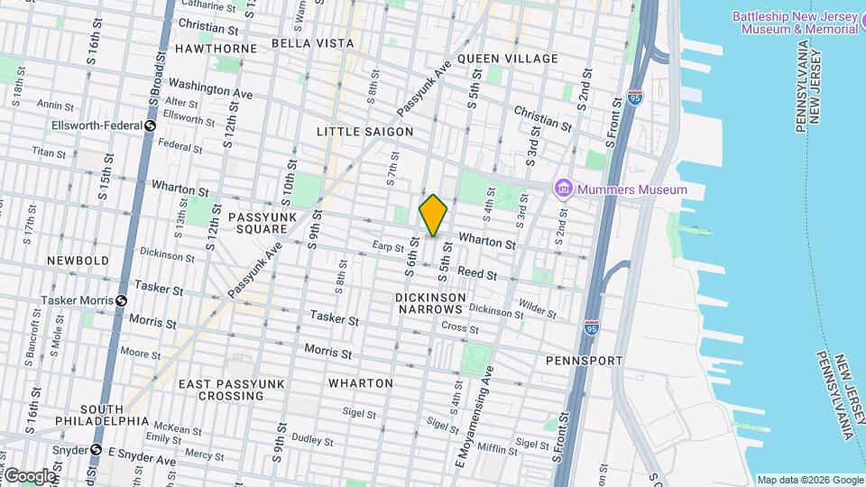 1308 S Reese St Mapa y Detalles de la Ubicación