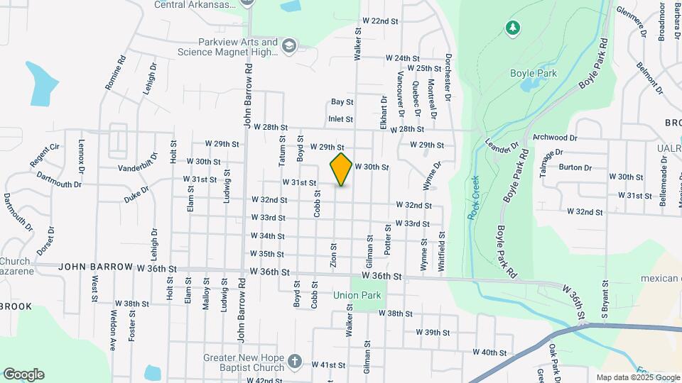 3109 Zion St Map and Location Details