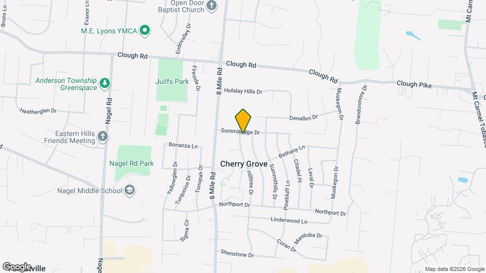 1758 Hilltree Dr, Unit 126-204 Map and Location Details