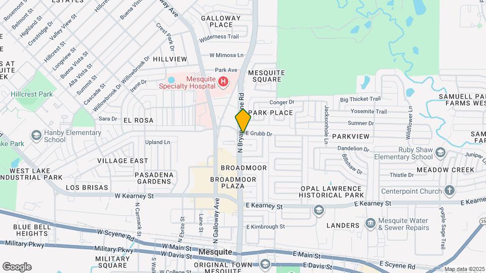 204 E Grubb Dr Map and Location Details