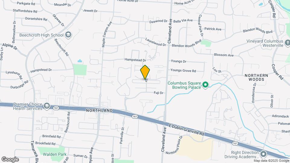 2447 Brady Commons Dr Map and Location Details