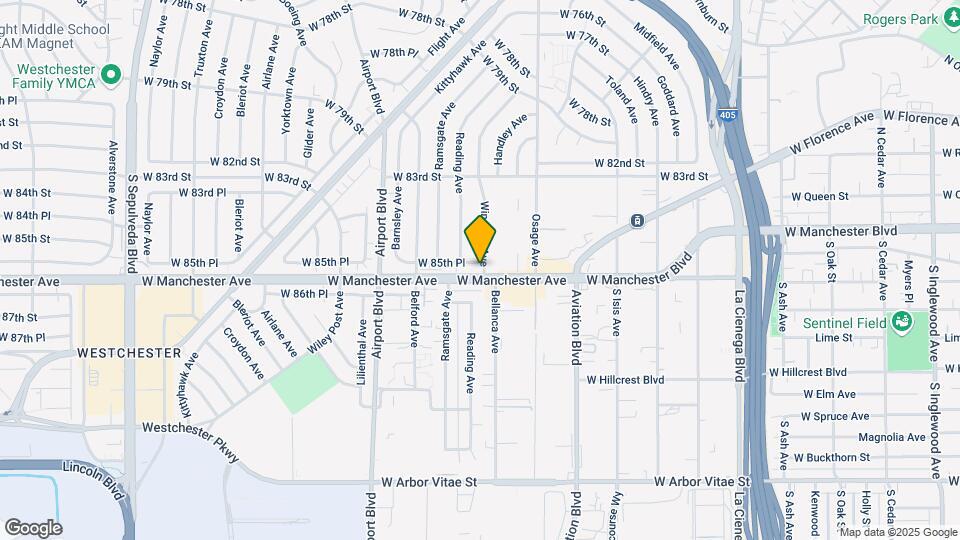 5732 W 85th Pl Map and Location Details