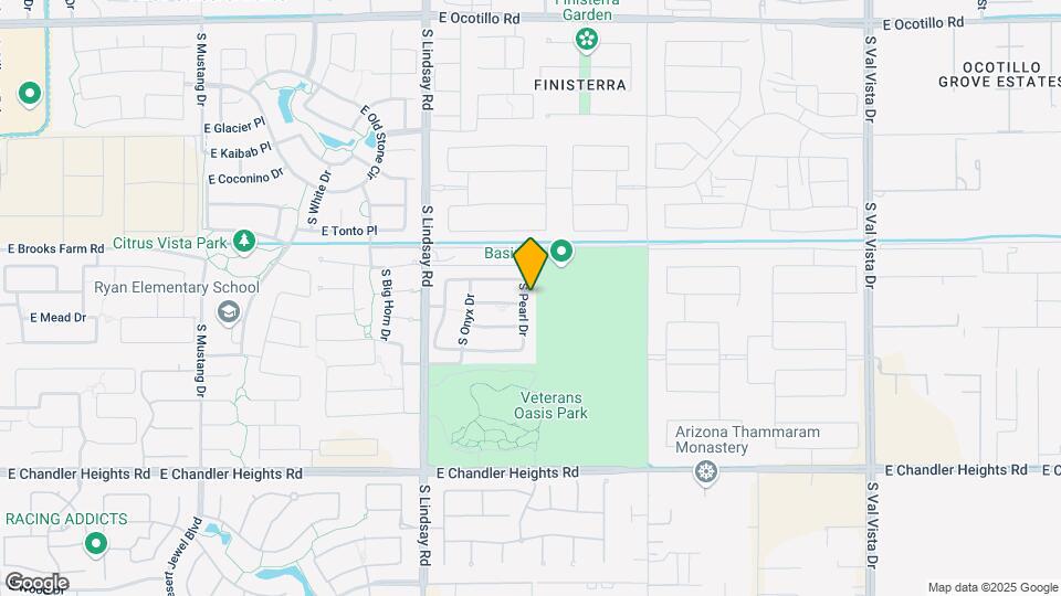 4643 S Pearl Dr Map and Location Details