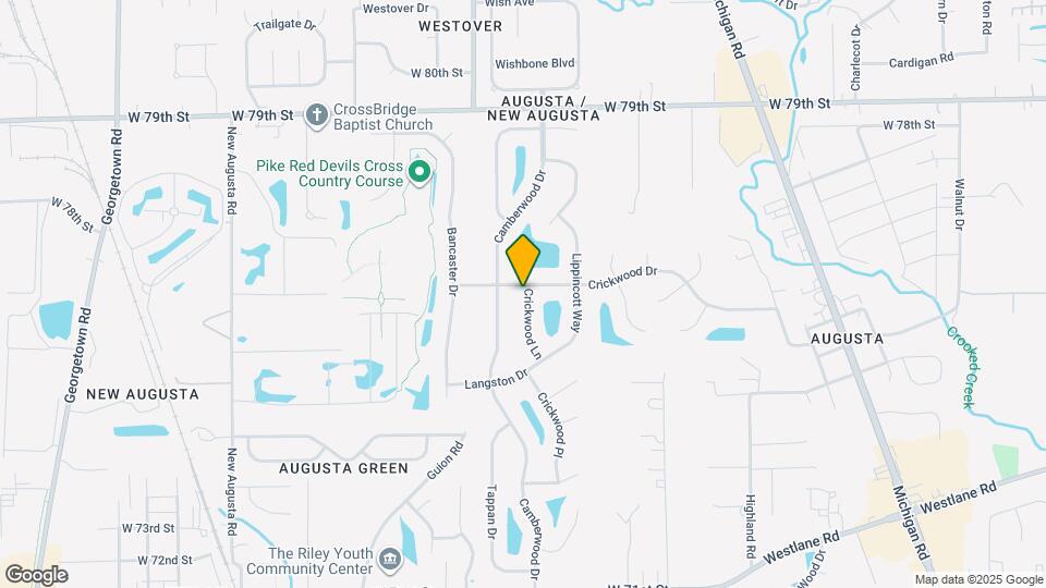 3735 Crickwood Dr Mapa y Detalles de la Ubicación