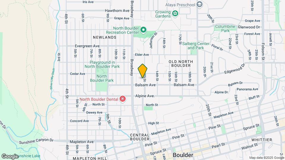 2831 13th St Map and Location Details
