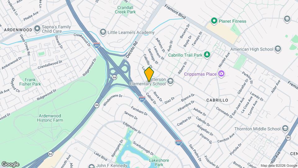 4564 Angeles Ave Map and Location Details