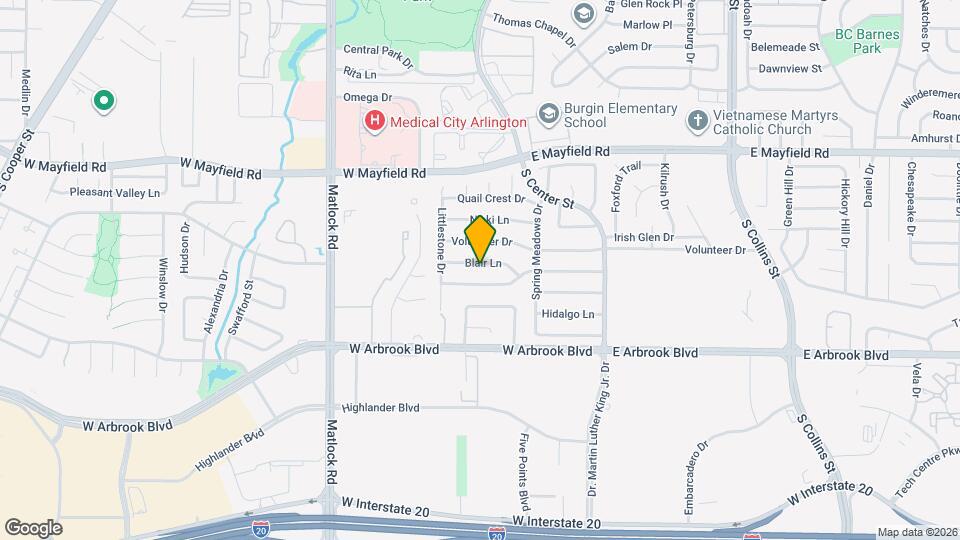 220 Blair Ln Map and Location Details