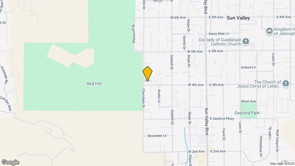 393 W 4th Ave Map and Location Details