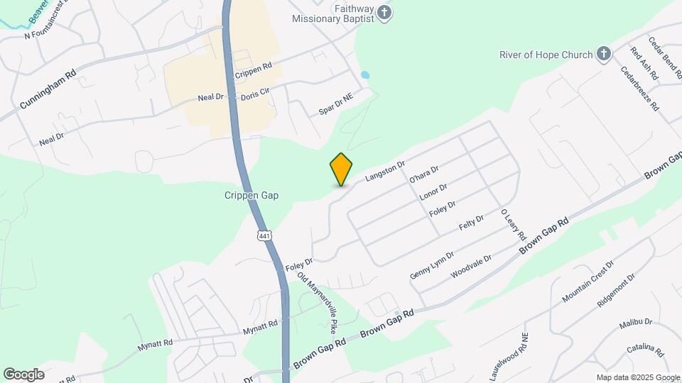 6709 Langston Dr Map and Location Details