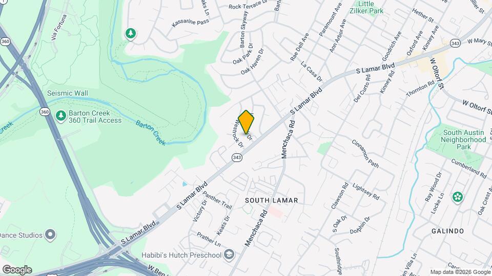 2305 Westoak Dr Map and Location Details