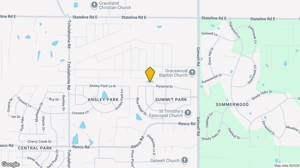 2552 Pyramid Dr Map and Location Details