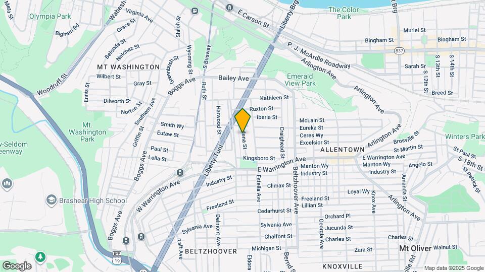 72 Pasadena St Map and Location Details
