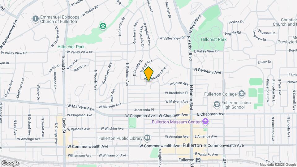 766 N Ford Ave Mapa y Detalles de la Ubicación