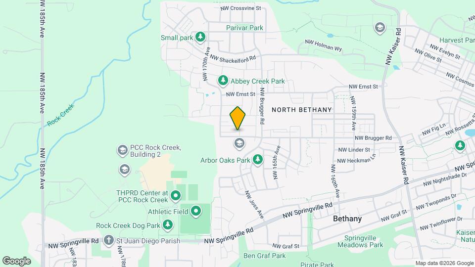 16817 NW Stalder Ln Map and Location Details