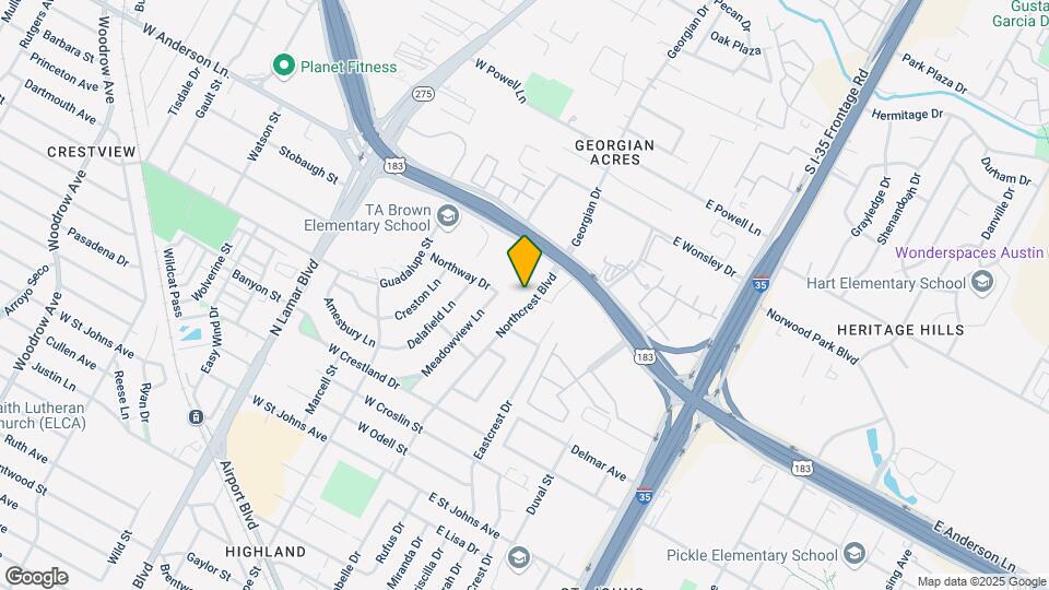 7800 Northcrest Blvd Map and Location Details