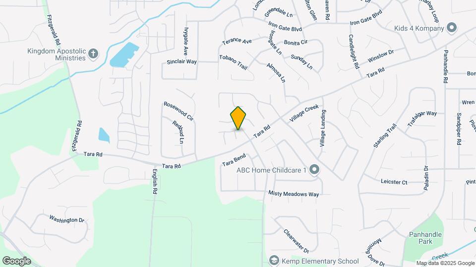 10608 Pecan Ln Map and Location Details