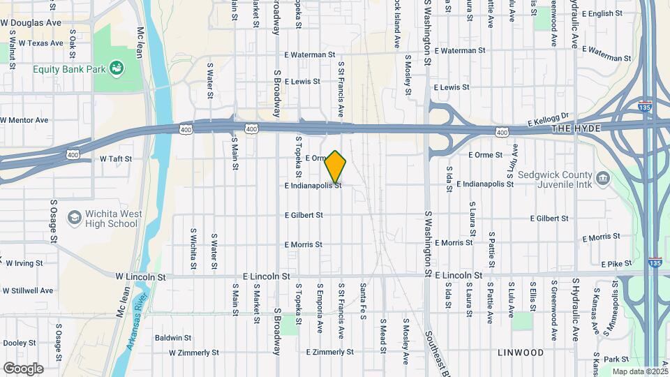 511 E Indianapolis St Mapa y Detalles de la Ubicación