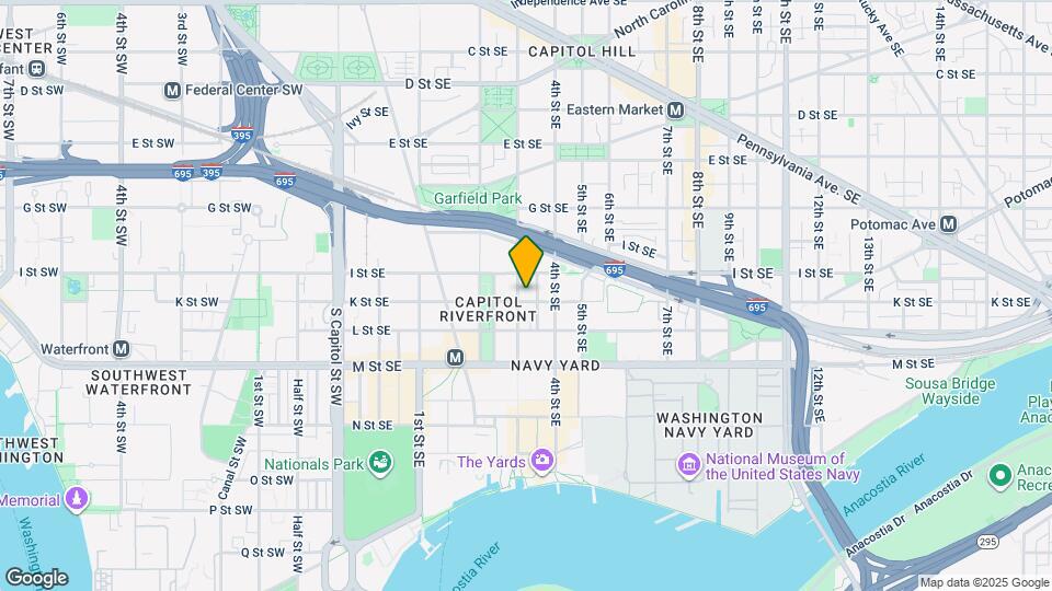 302 K St SE Mapa y Detalles de la Ubicación