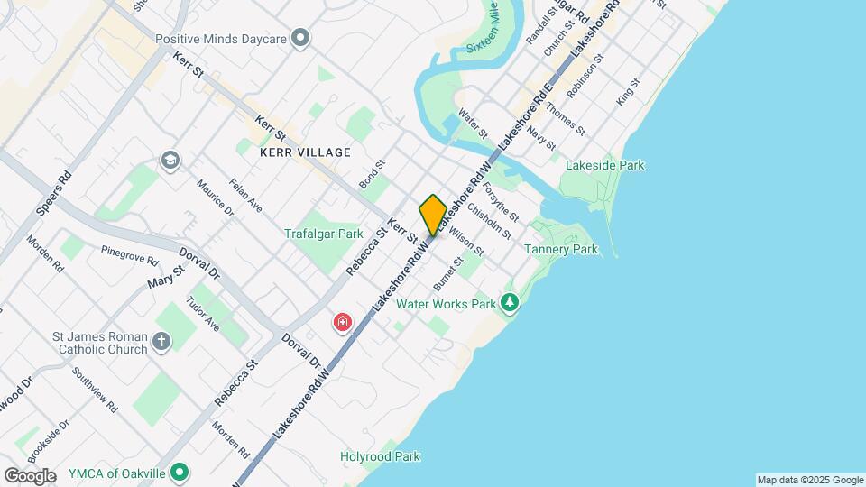 76-94 Lakeshore Rd W Map and Location Details