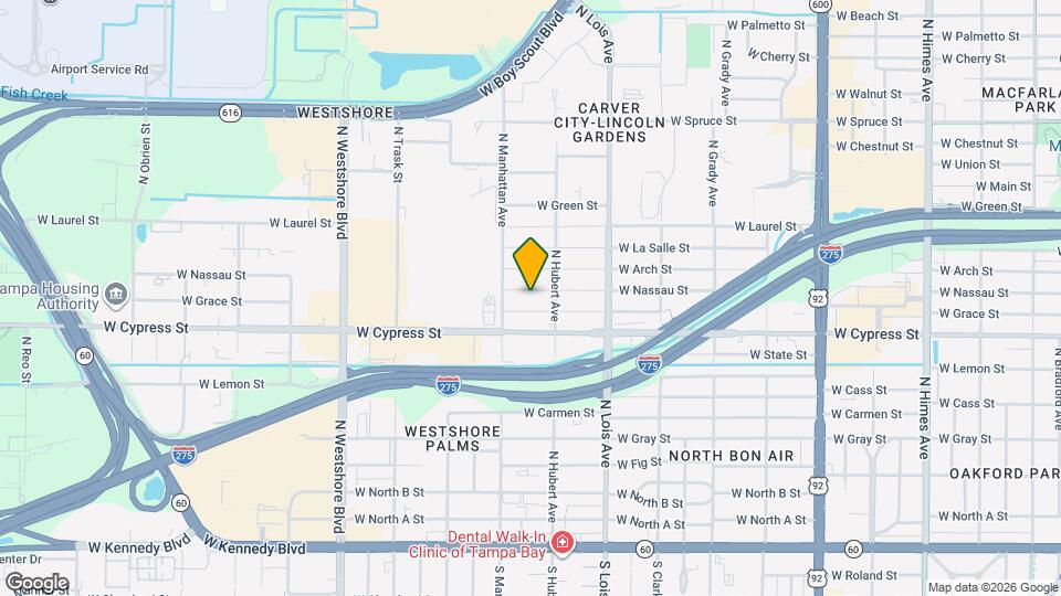 4312 W Nassau St Map and Location Details