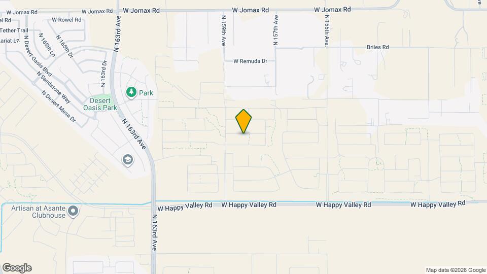 15875 W Cottontail Ln Mapa y Detalles de la Ubicación