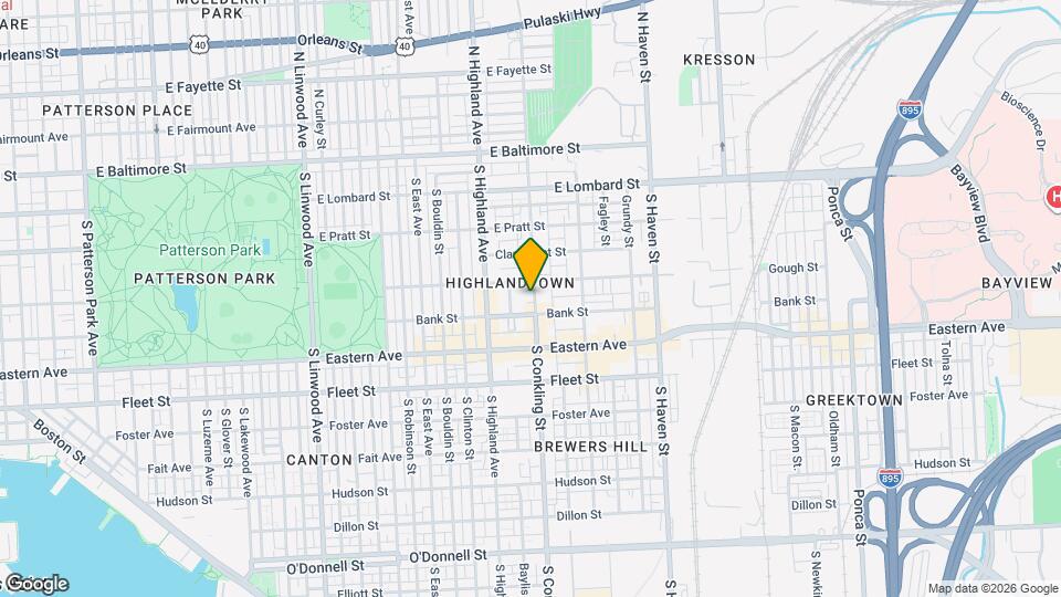 306 S Conkling St Map and Location Details