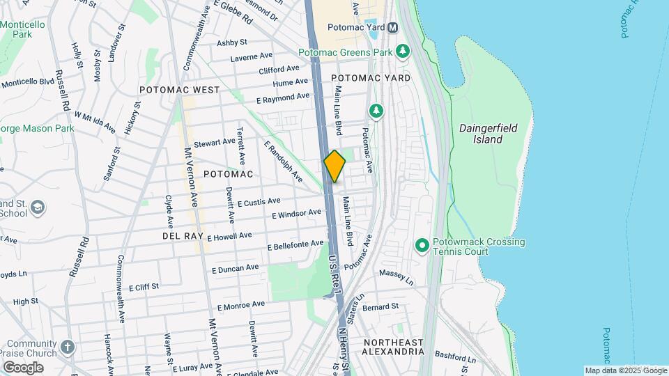 2205 Richmond Hwy Map and Location Details