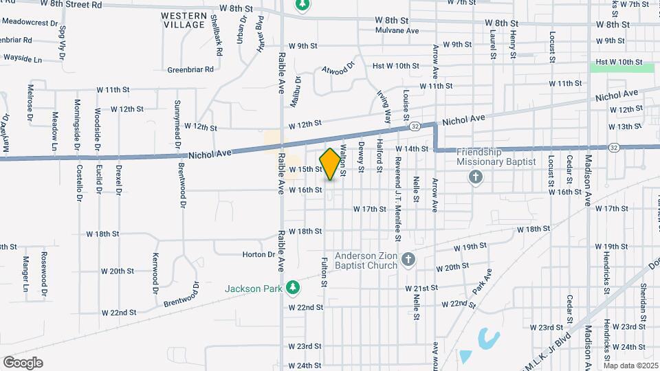 1518 Fulton St Map and Location Details