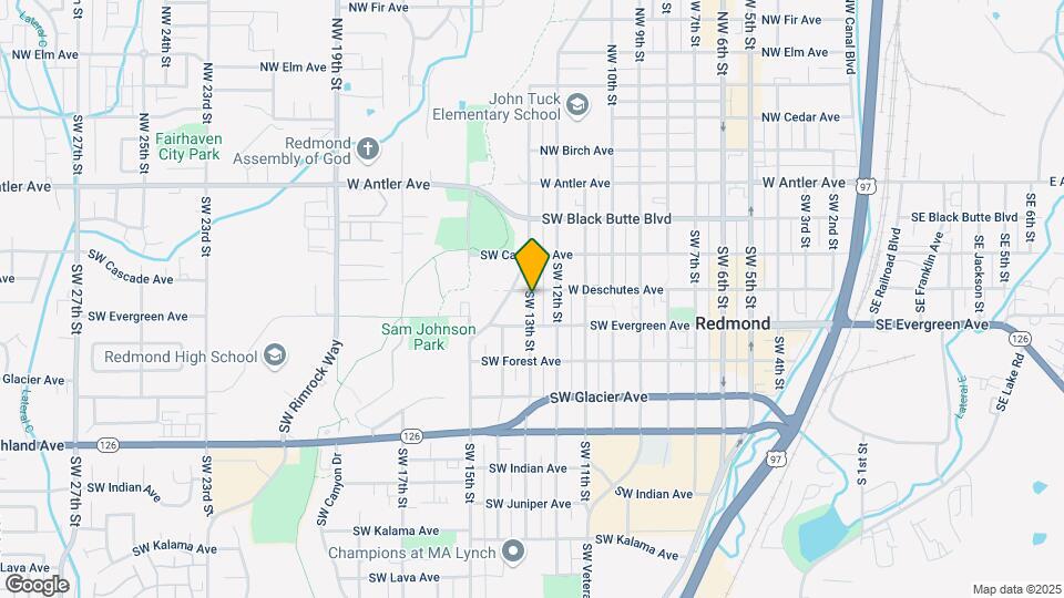 412 SW 13th St Map and Location Details