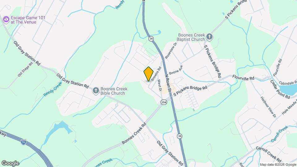 163 Browns Rd Map and Location Details