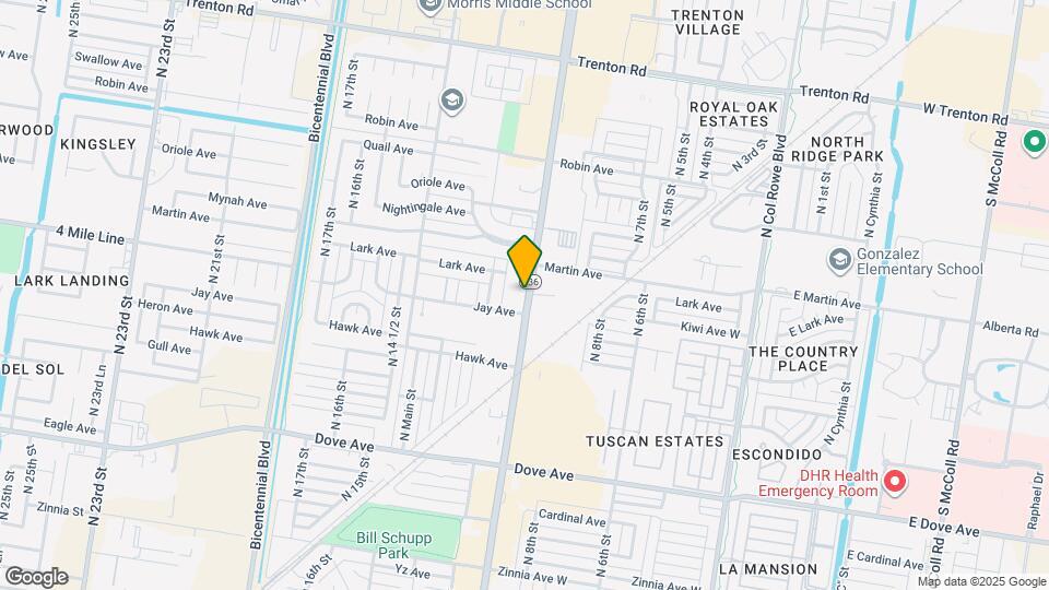 10 Jay Ave Mapa y Detalles de la Ubicación