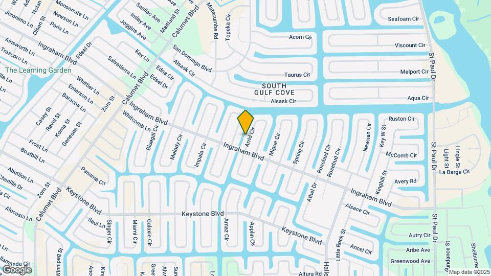 9176 Arrid Cir Map and Location Details