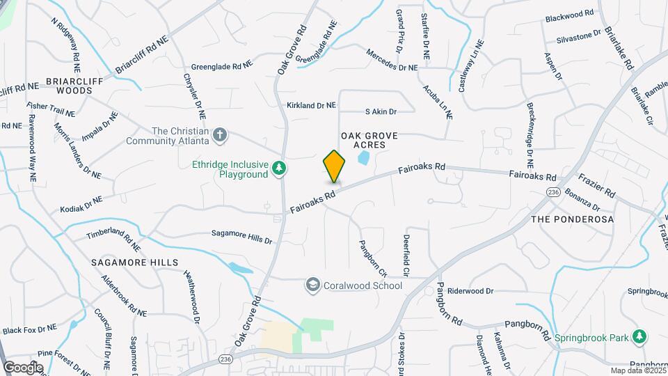 1756 N Akin Dr NE Map and Location Details