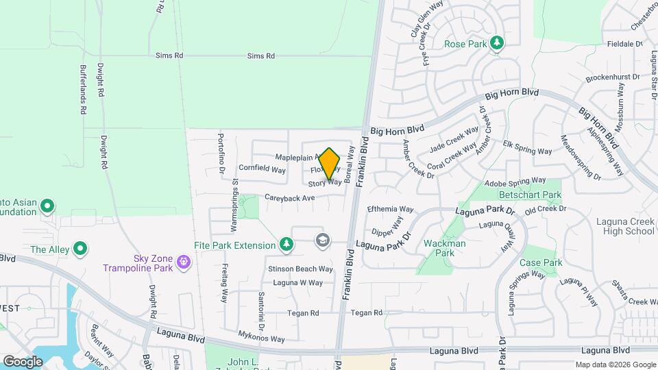 4804 Story Way Map and Location Details