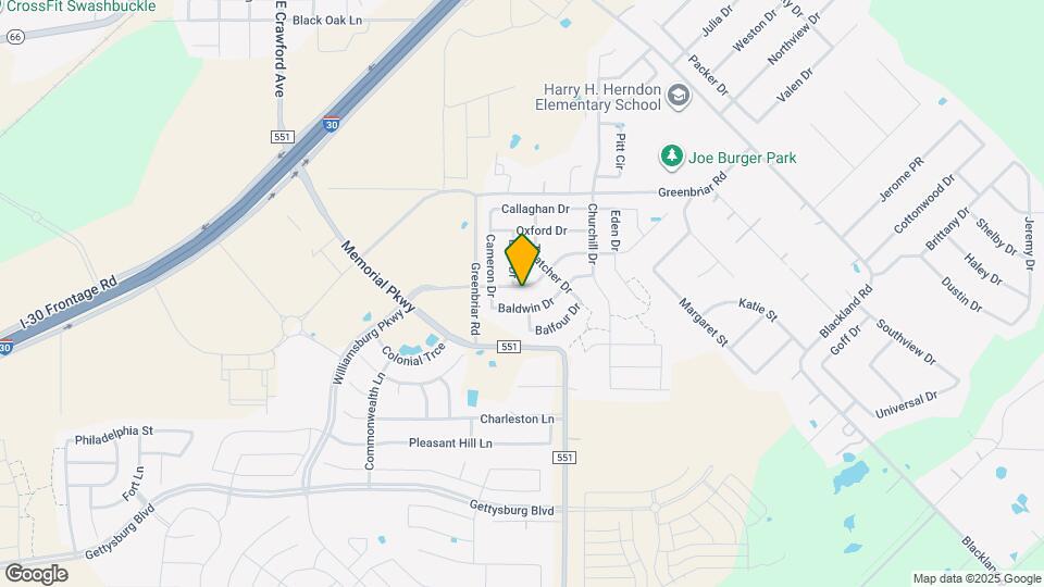 168 Chamberlain Dr Map and Location Details