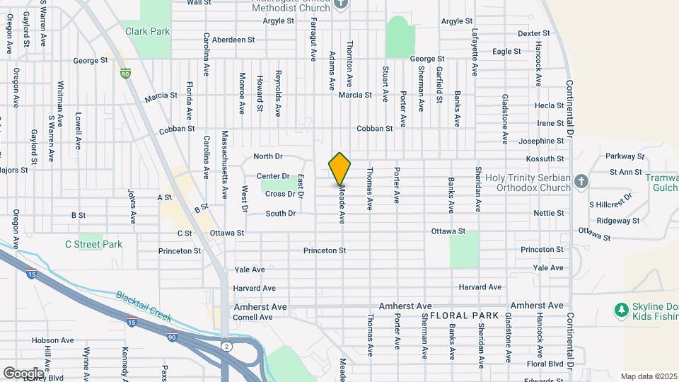 2445 Moulton St Map and Location Details
