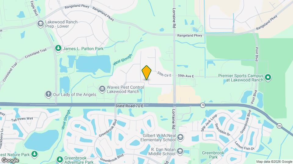 14367 59th Cir E Map and Location Details