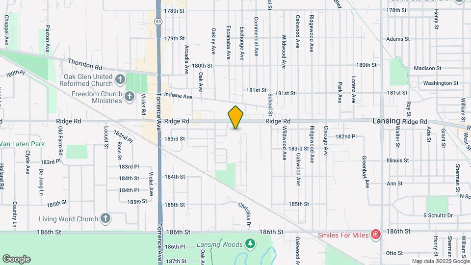 18204 Exchange Ave Mapa y Detalles de la Ubicación